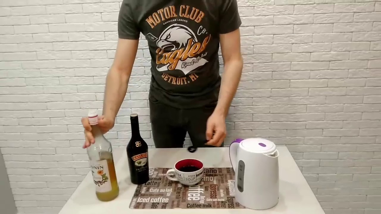 Рецепт кофе с Baileys и амаретто
