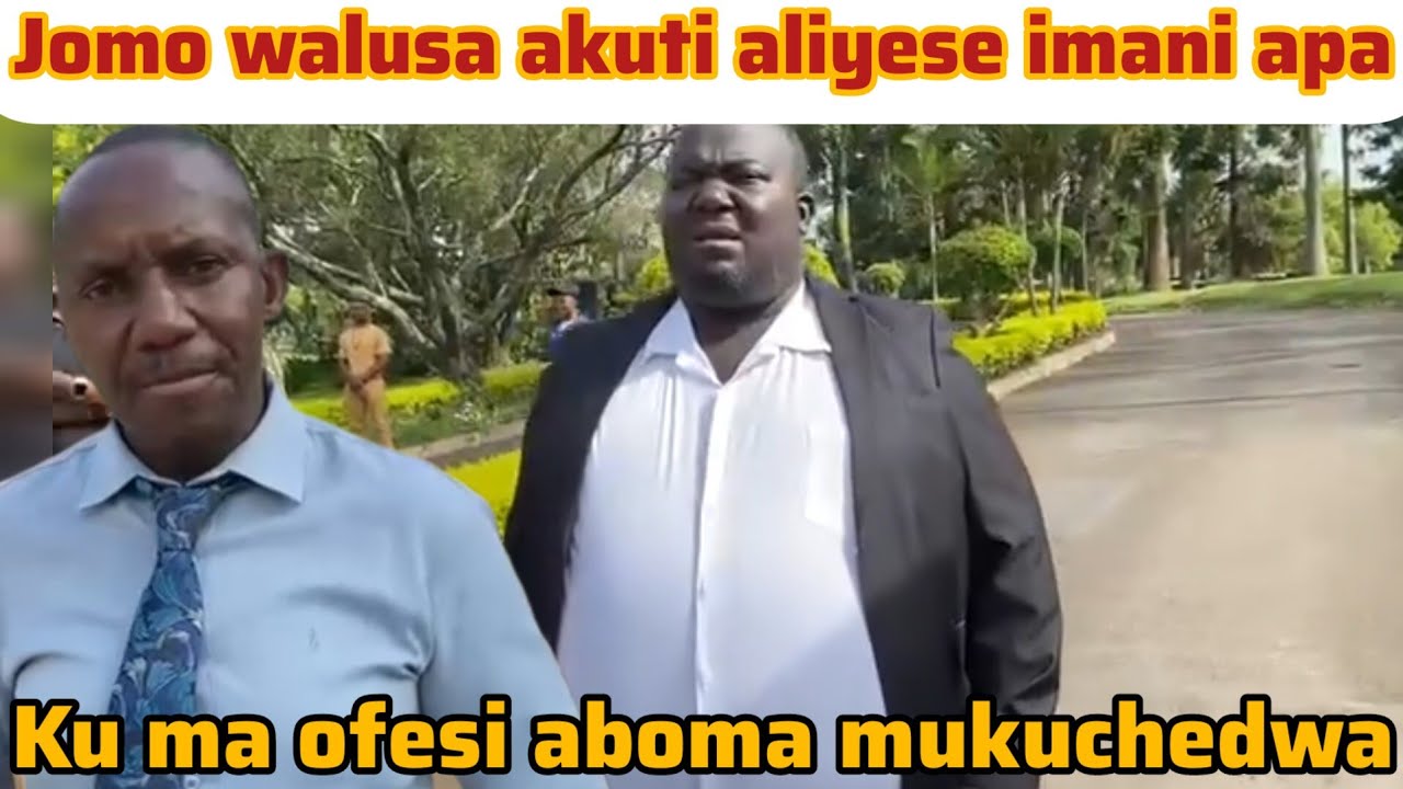 Jomo wavuta ku gate la office laboma ati wachedwa umu salowa mukuonjeza mukutitikwanitsa