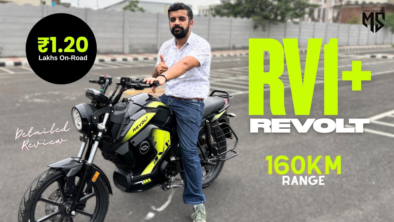 2025 Revolt RV1 Plus⚡Best Budget EV Bike? | Honest Review