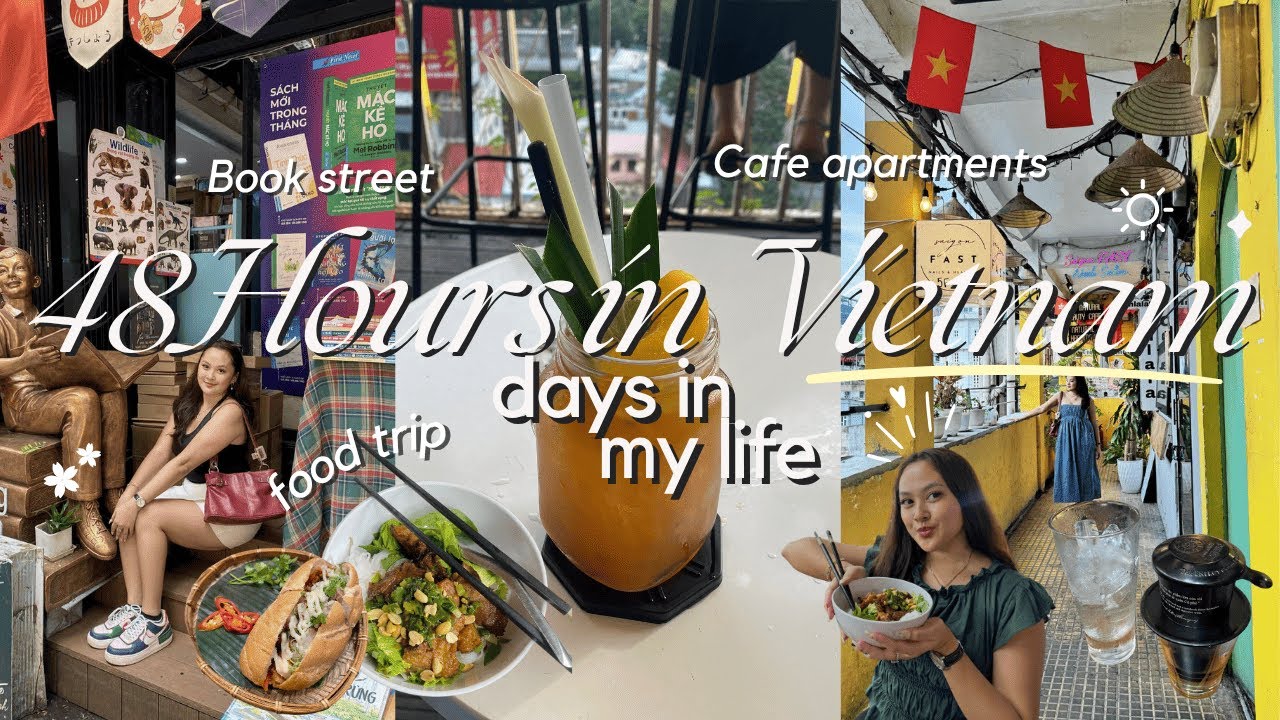 Vietnam Vlog🌷☕ | Ho Chi Minh City, Cafe Apartments, Cu Chi Tunnels, Food Trip & More! ☕︎⋆°•☁︎