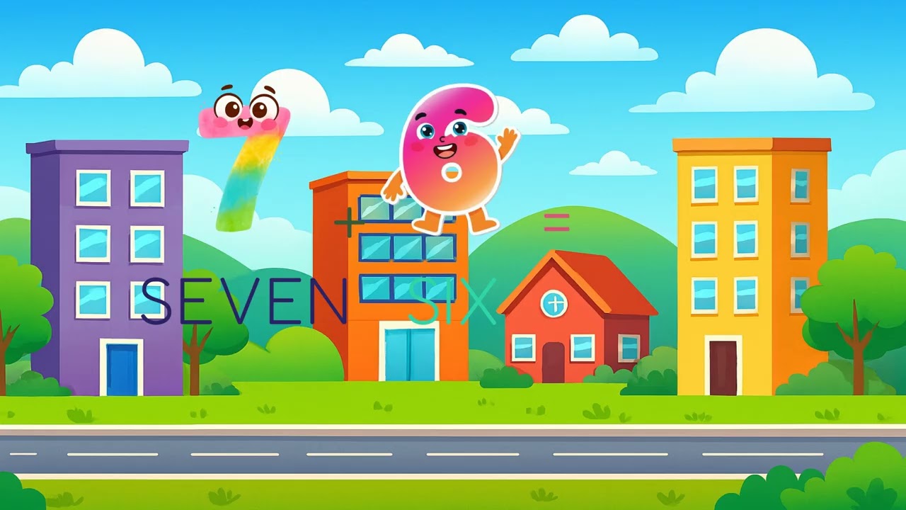 Math Facts: Adding Seven (7+1 through 7+10)