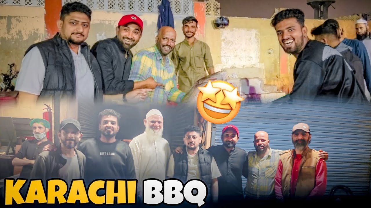 !! P7 !! Karachi Fish 🐟 🐟 Very factory!! Ammzing this !! BBQ food hotel Alright Best 💯!! 😄
