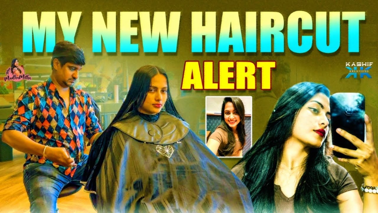 My New Haircut Alert || Mee Madhumitha || Kashif Kreations
