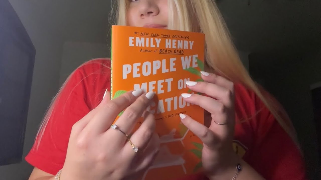 ASMR book tapping and scratching and a little bit of shirt scratching