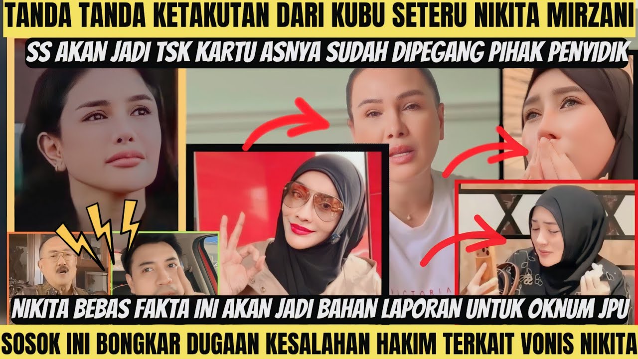 OKNUM JPU JANTUNG AMAN‼️ NIKITA BEBAS AKAN AMBIL LANGKAH HUKUM INI‼️TANDA2 KETAKUTAN DARI MUSUH NIKI