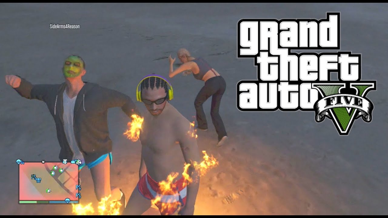 GTA 5 Funny Moments (Plane VS Super Car Drag Race) 4 Wheeler Glitch & More!