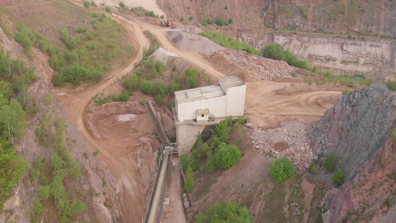 Grevenbrück Steinbruch, mit der DJI Mavic Air.