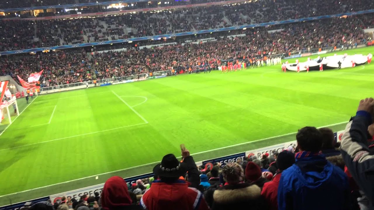 Bayern München allez, oho + CL Hymne [10/12/14]