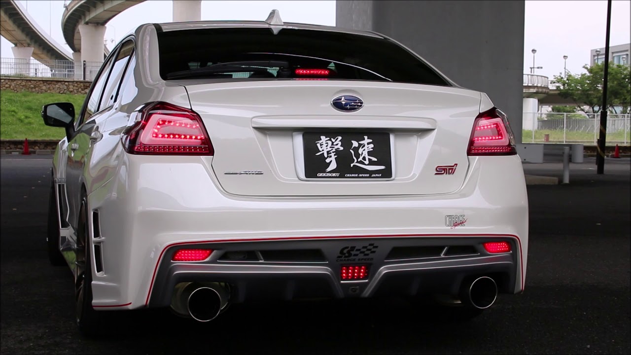 CHARGESPEED WRX STI VA TYPE-3 REAR BUMPER