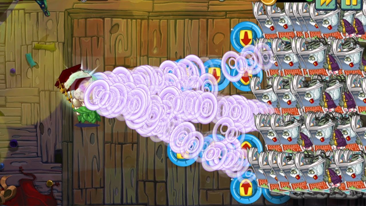 PvZ 2 Challenge - 100 Plants Level 1 Vs 100 Zombies - All Plants Vs Sunday Edition Zombie