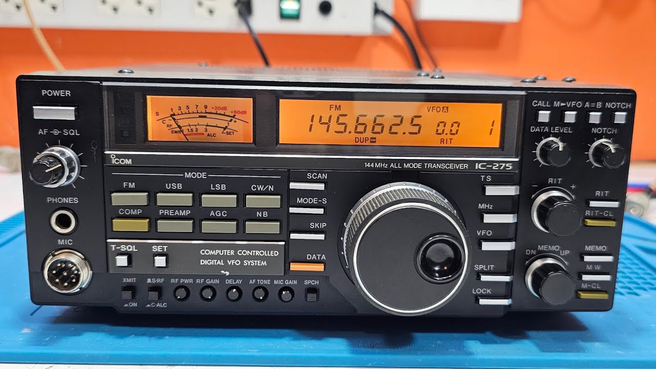ICOM IC-275D  repairing ic-275d pll unlock