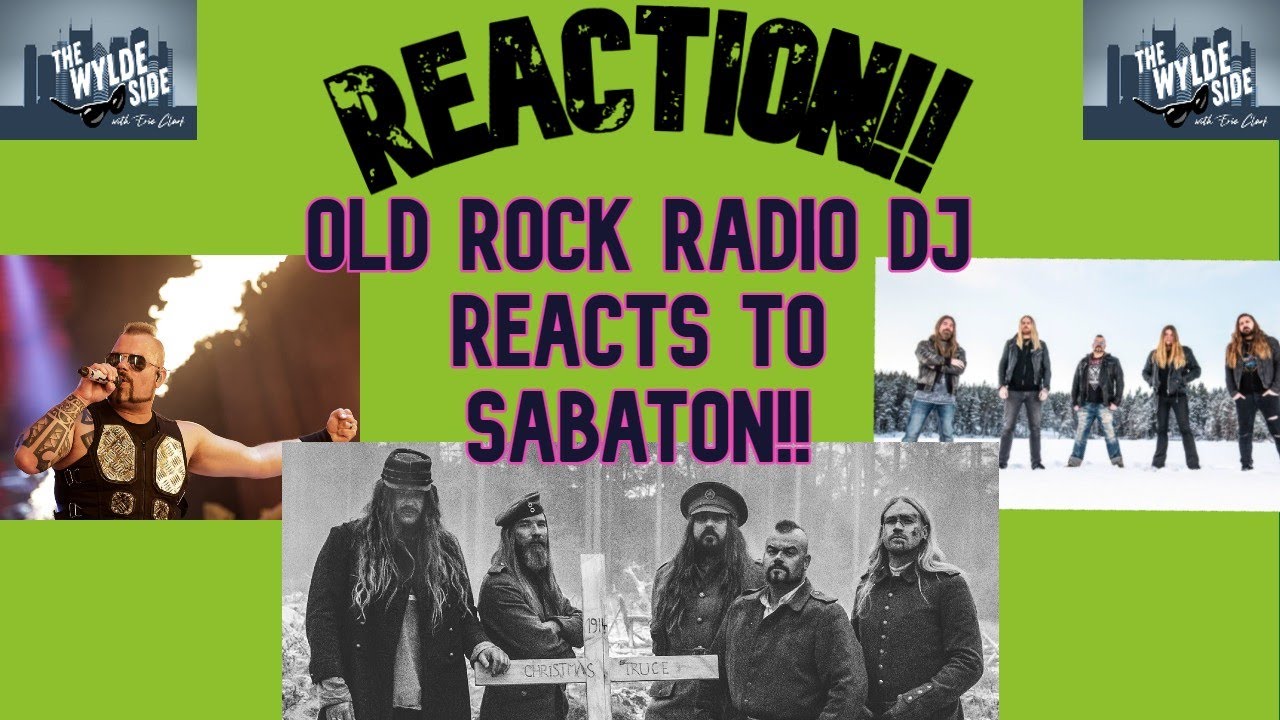 [REACTION!!] Old Rock Radio DJ REACTS (CRIES) to SABATON ft. 