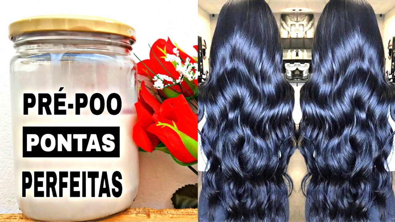 PRÉ SHAMPOO CASEIRO- Combate Fios Quebradiços, Porosos, e Ressecados! Pré Poo Caseiro!