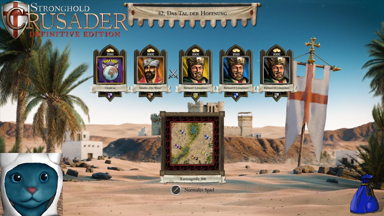 42. Das Tal der Hoffnung - CloakCats Beute Challange - Stronghold Crusader: Definitive Edition