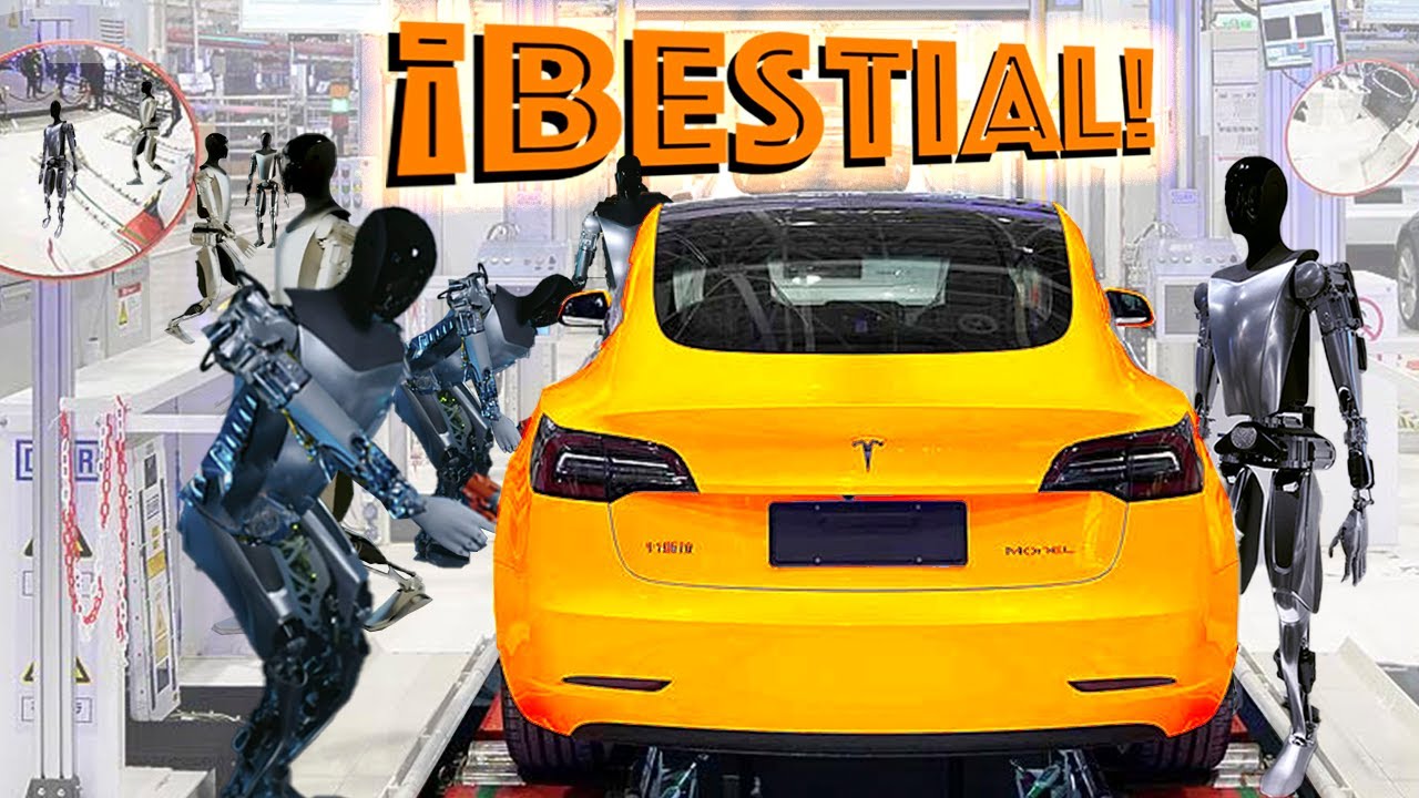 El Robot OPTIMUS ya fabrica TESLAs ¡REVOLUCIONARIO!