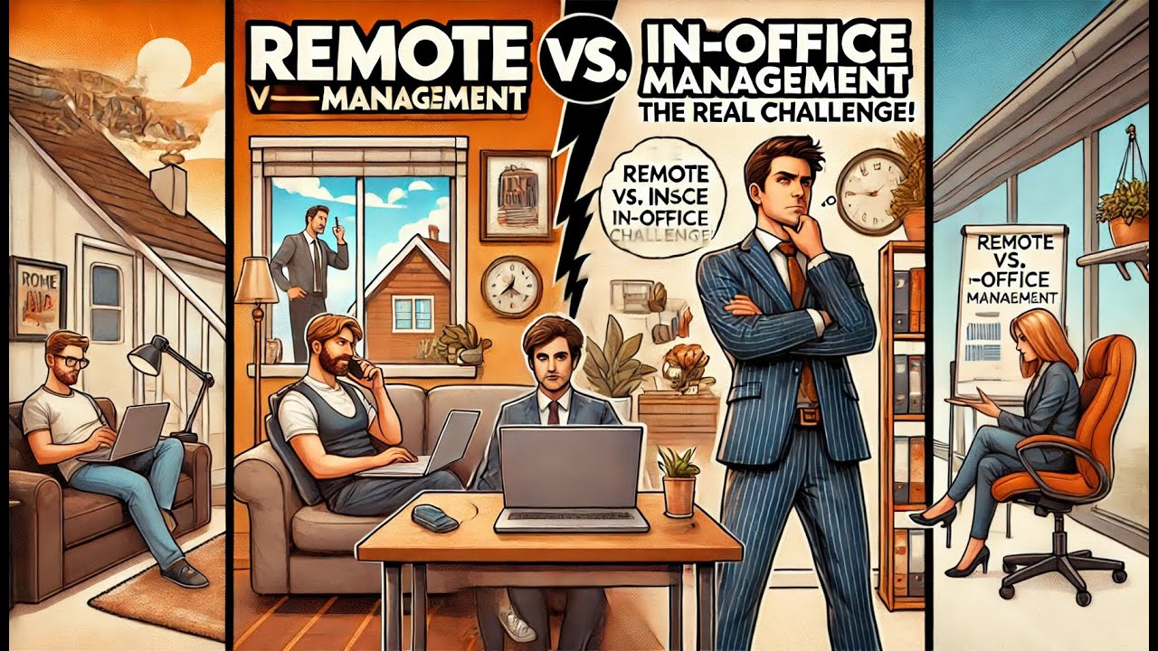 🚀 Remote vs. In-Office Management: The REAL Challenge Leaders Face