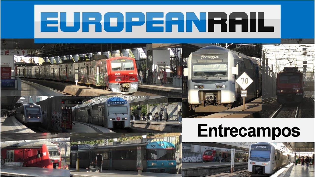 2019 Estação de Entrecampos - Comboios de Portugal & Fertagus Trains