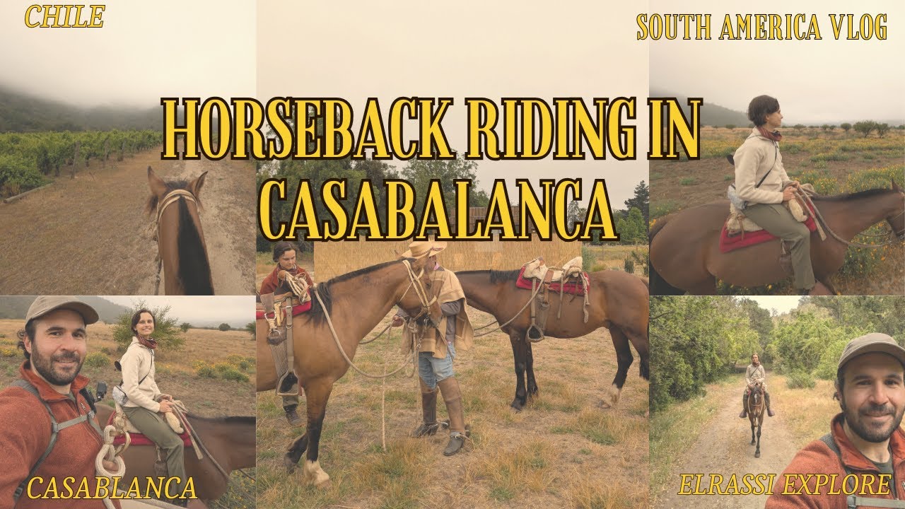 Horseback Riding In Casablanca  - South America Vlog