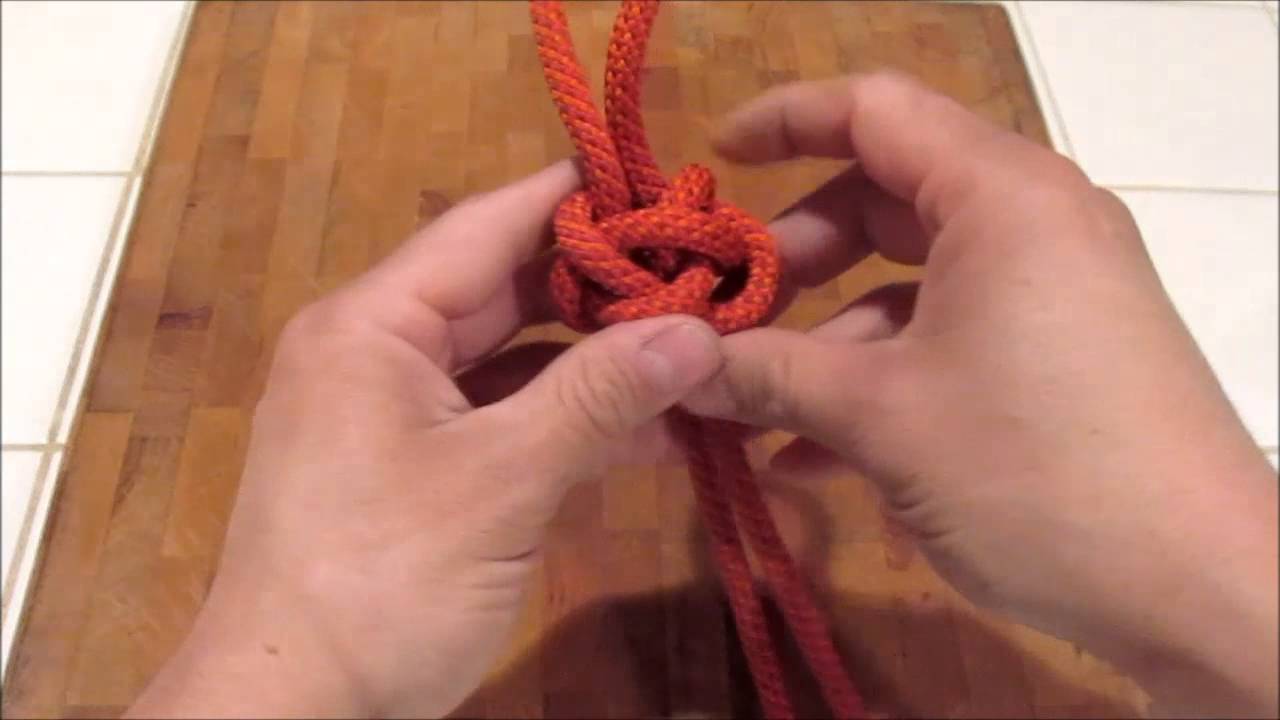 How to tie a Globe Knot (diamond knot)