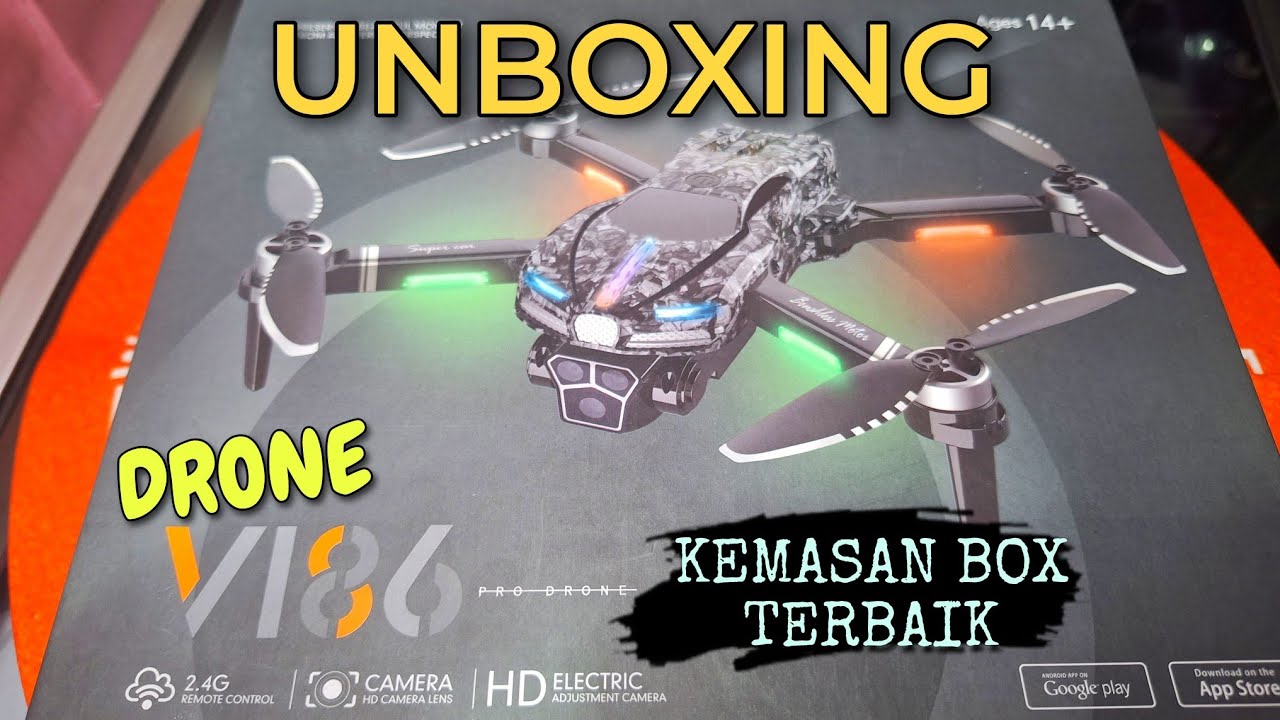 Unboxing Drone V186