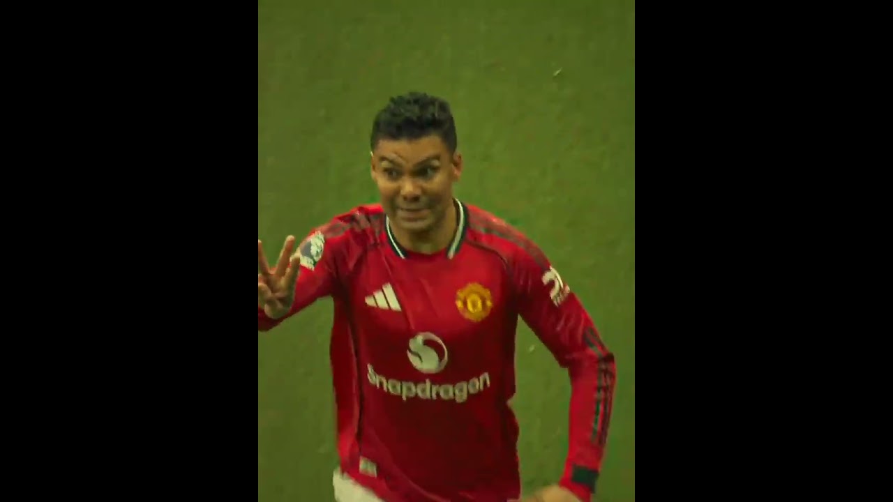 casimero goal vs Aston villa #footballshorts #football #footballrepublic #footballclub