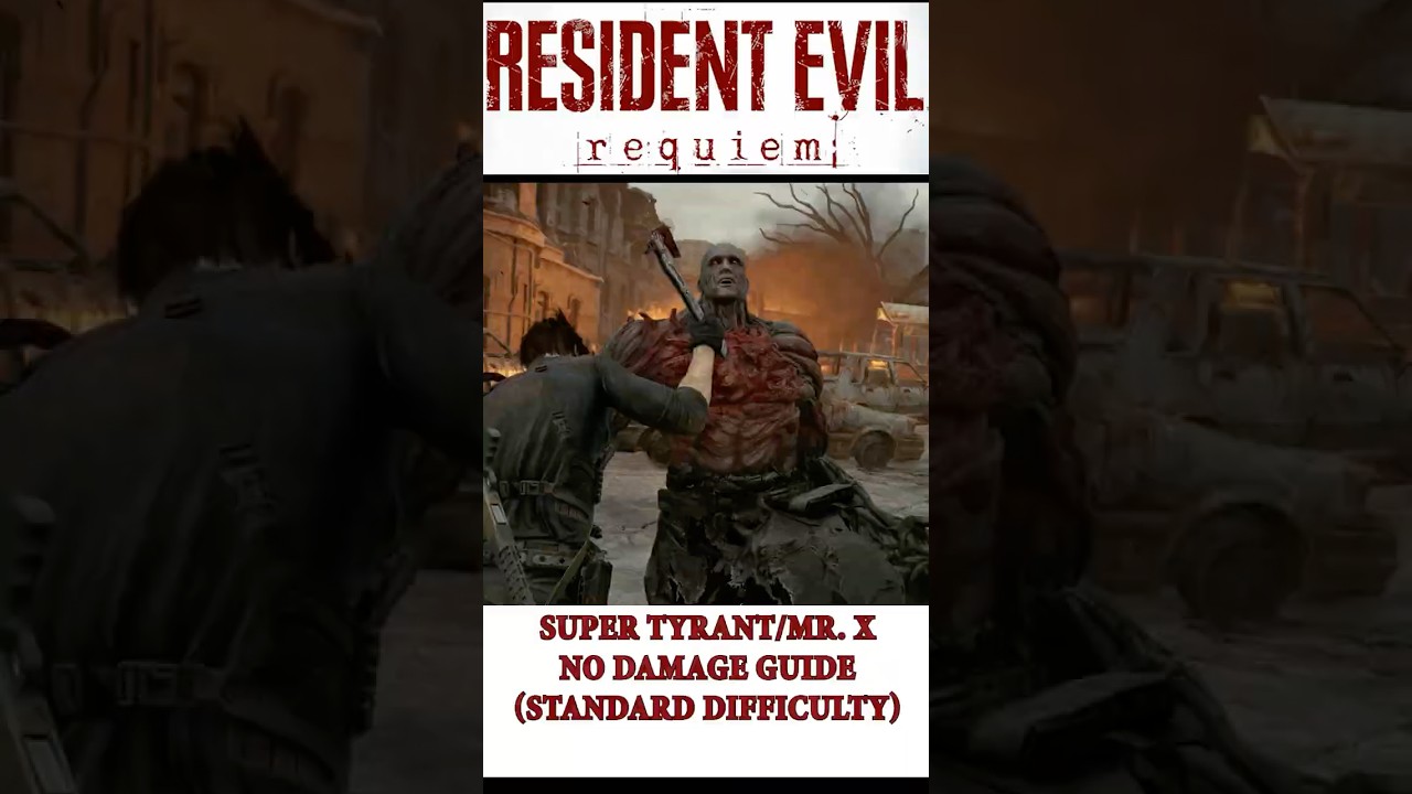 Resident Evil 9/Requiem Super Tyrant/Mr. X Guide Standard #residentevil #residentevilrequiem #guide
