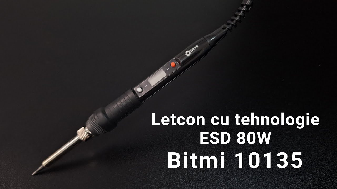 Letcon cu tehnologie ESD 80W model Bitmi 10135 | Bitmi.ro✅