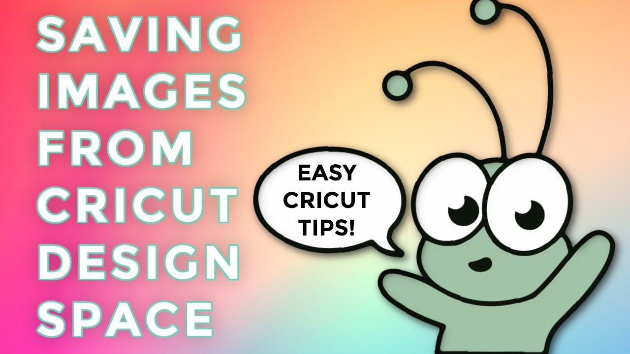 How to Save A Image from Cricut Design Space (Mac)