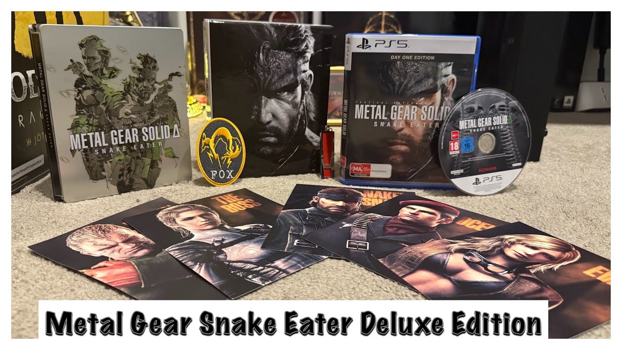 METAL GEAR SOLID Δ: Snake Eater Deluxe Edition Unboxing – Is It Worth $169.99