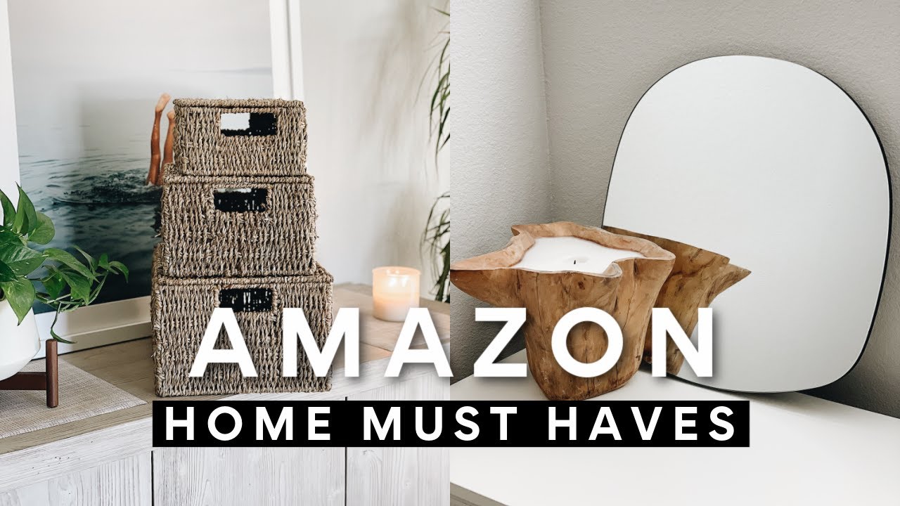 20 AMAZON HOME ESSENTIALS YOU NEED 2021! MUST HAVE AMAZON HOME ITEMS! College Essentials!