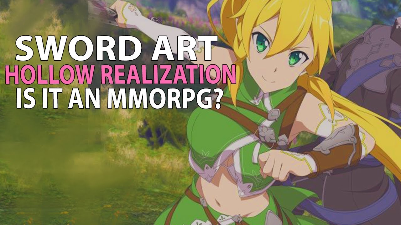 Sword Art Online Hollow Realization Is It An MMORPG?
