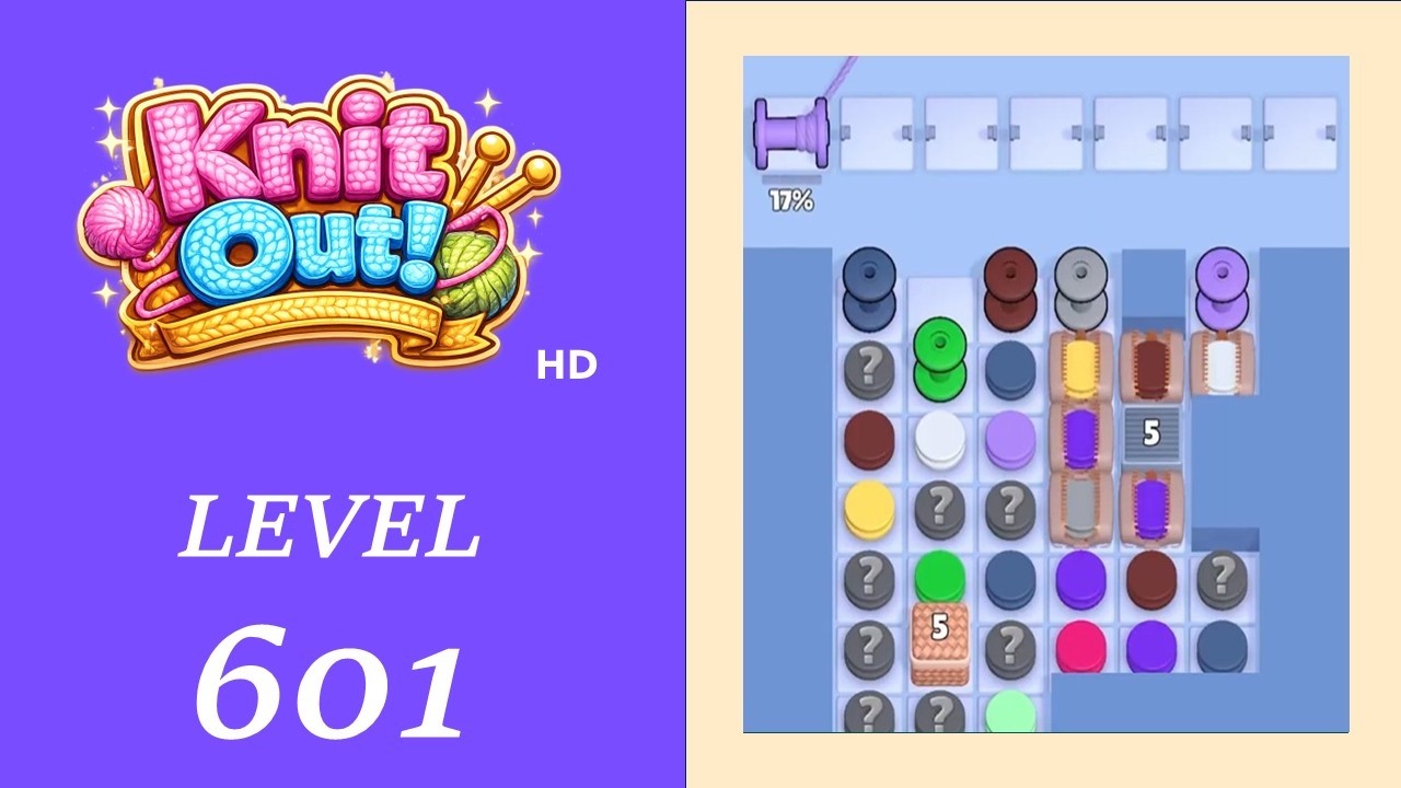Knit Out - Level 601 Solution