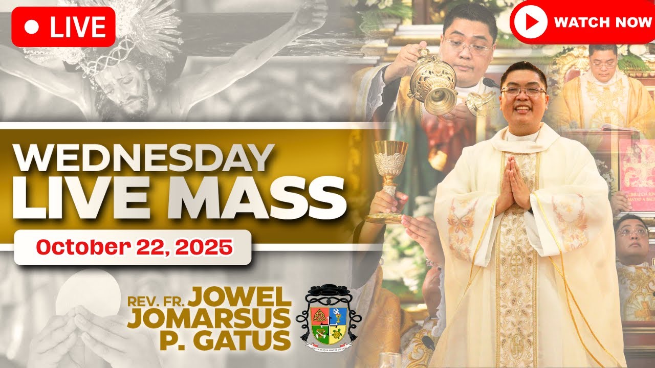 FILIPINO LIVE MASS TODAY ONLINE II OCTOBER 22, 2025 II FR. JOWEL JOMARSUS GATUS
