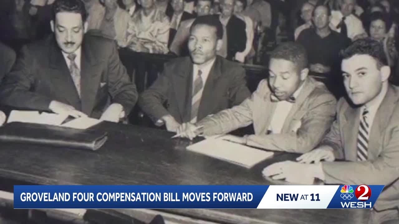 Bill to compensate Groveland Four relatives moves forward