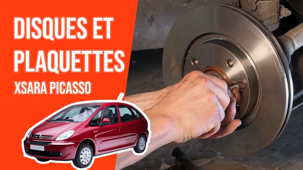 Changer les Disques et Plaquettes avant XSARA PICASSO 🚗