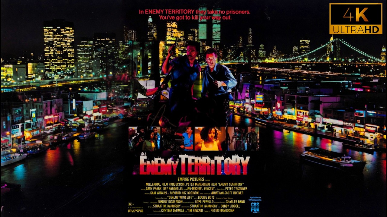 Enemy Territory 1987 R.I.P. Jan-Michael Vincent & Tony Todd 4K ✖