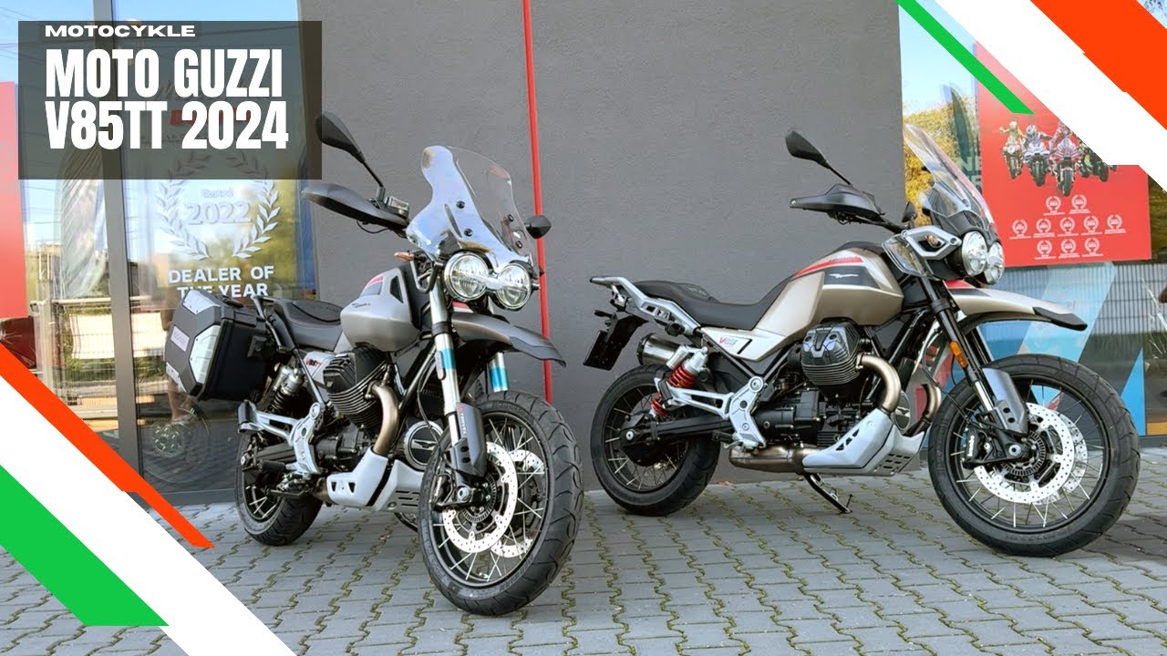 Kolejna rewolucja od Moto Guzzi? Jesteśmy zaskoczeni! - Moto Guzzi V85TT 2024