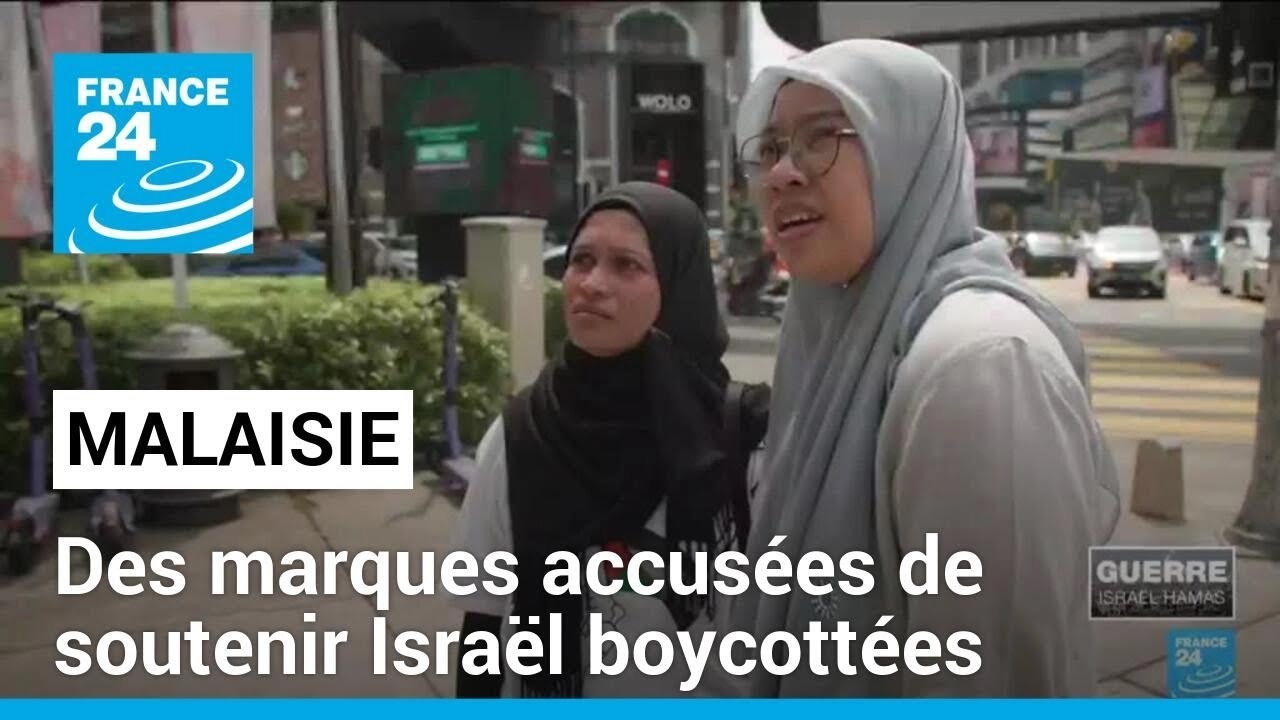 Malaisie : des dizaines de marques accusées de soutenir Israël victimes de boycott • FRANCE 24