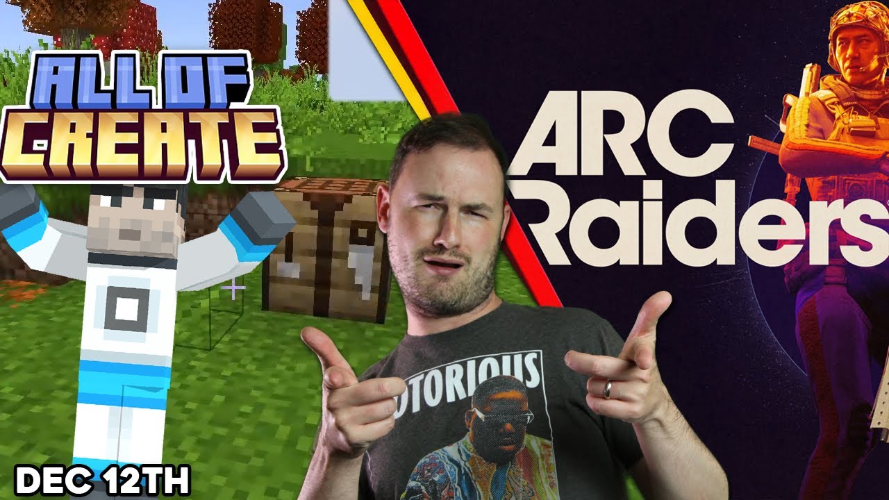 Automation Crazy in Minecraft: All of Create & ARC Raiders with Justin!