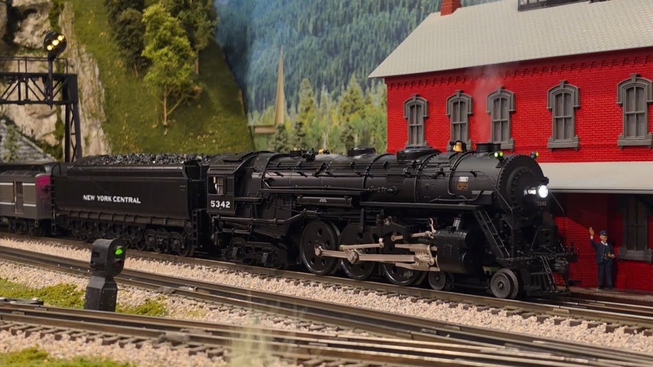 MTH Premier PS3 NYC J1e 4-6-4 Hudson #5342 with a New Custom Soundset