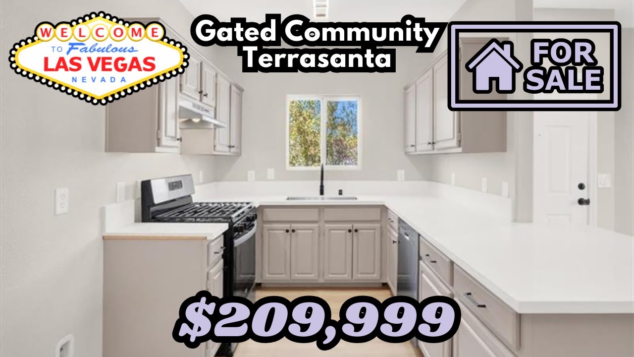 Доступная по цене квартира в Лас-Вегасе на продажу | Закрытый жилой комплекс | После ремонта | 20...