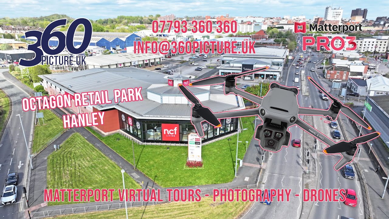 360 Picture UK Octagon Retail Park Drone Flight