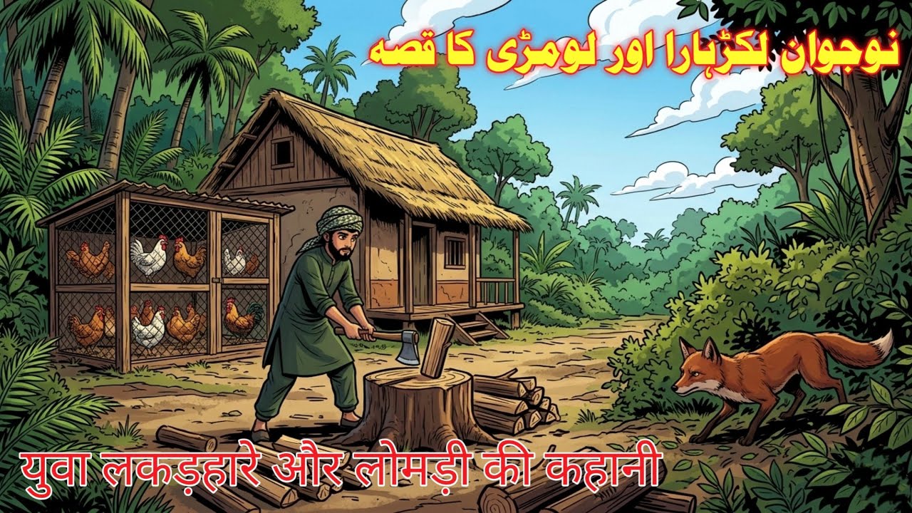 Lakar Hare Aur Lomri Ka Kissa | Interesting Stories in Urdu | Moral Stories In Urdu | Hindi Story