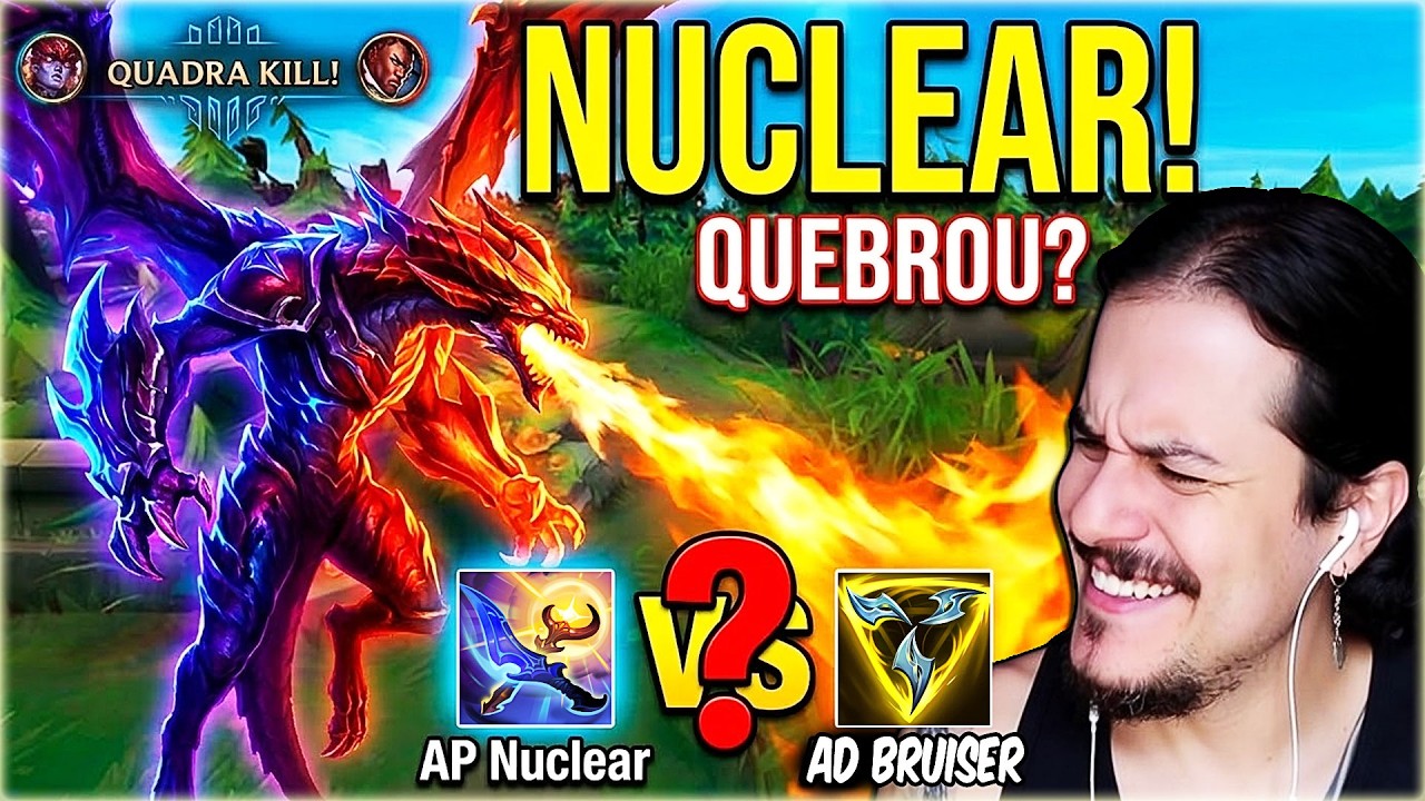 NOVA SHYVANA NUCLEAR!  TESTEI AS 2 MELHORES BUILDS E ESSE FOI O RESULTADO! (QUEBRADA) - GAMEPLAY