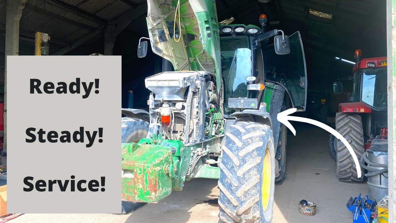 как обслуживать трактор John Deere - обслуживание трактора John Deere от начала до конца