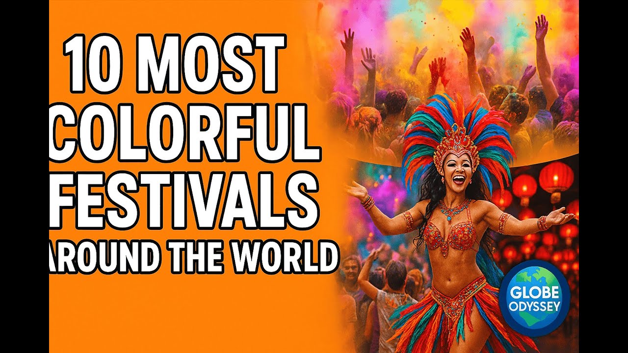 10 Most Colorful Festivals Around the World