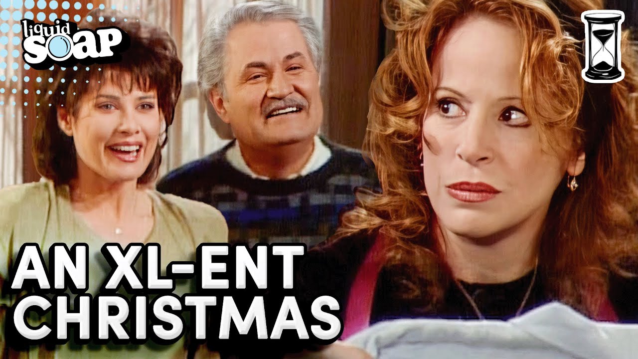 Two Wedding And A Body Shame At Christmas | Days of Our Lives (John Aniston, Louise Sorel)