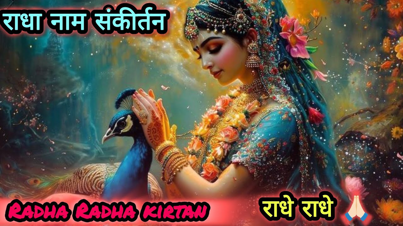 राधा नाम कीर्तन | राधा राधा | राधा राधा संकीर्तन |। Radha Radha naam ki mala | radha naam ka jaap 🙏🏻