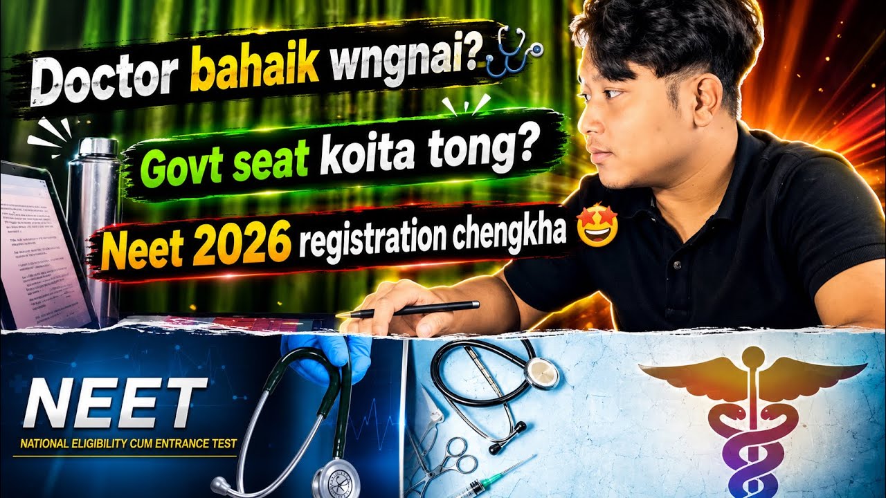 Doctor bahaik porinai || Agartala Govt. Seat koita tong|| Medical dairies ✨🩺