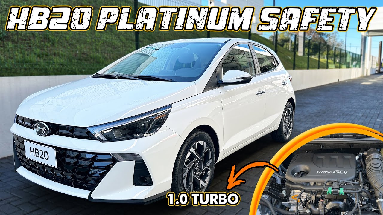 HB20 PLATINUM SAFETY 2025 - Versão Top De Linha Do Hatch Nos Mínimos Detalhes...